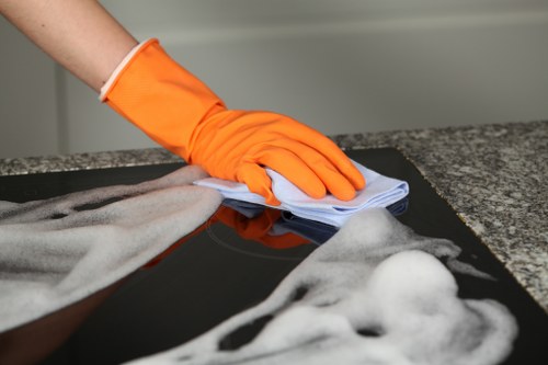 Sparkling living space showing the results of one off cleaning in Hackney