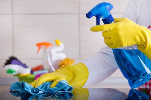House clearance team working in a Hackney home