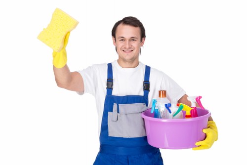 Professional cleaning company in Hackney servicing a modern home