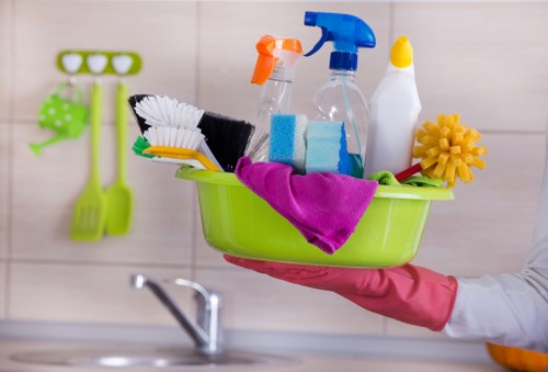 Professional oven cleaning in a Hackney kitchen