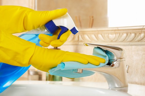 Office cleaning by a cleaning company in Hackney for a tidy workspace