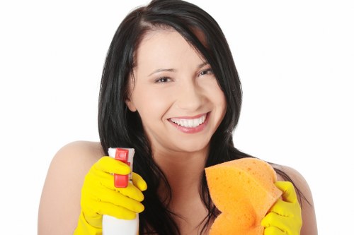 Professional cleaning of brick and stone facade in Hackney