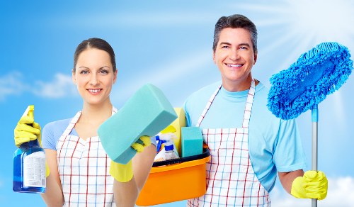 Local office cleaners in Hackney cleaning a contemporary business interior